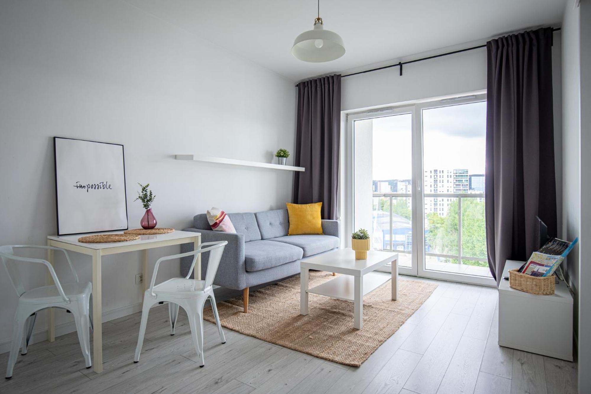 Seaside Apartment Gdansk Bagian luar foto